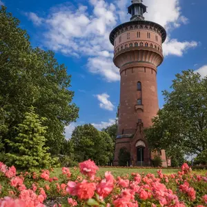 Der Wasserturm In Forst Lausitz Rico Hofmann